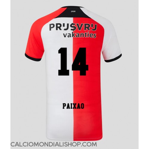 Maglie da calcio Feyenoord Igor Paixao #14 Prima Maglia 2024-25 Manica Corta